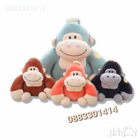 Плюшена маймуна Горила Орангутан играчка , снимка 1 - Плюшени играчки - 41040408