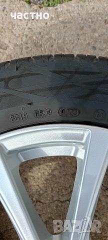 Гуми с джанти Continental 195/55/16, снимка 3 - Гуми и джанти - 52043893