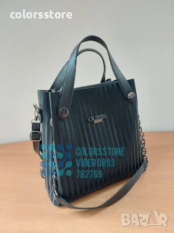Черна чанта Guess-SG231te, снимка 3 - Чанти - 47932923
