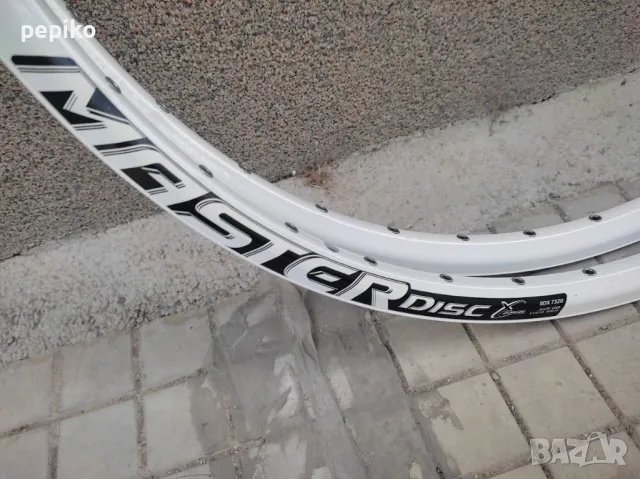 Продавам колела внос от Германия НОВИ комплект алуминиеви двойностенни усилени шини MASTER DISC 26 ц, снимка 4 - Части за велосипеди - 47513379