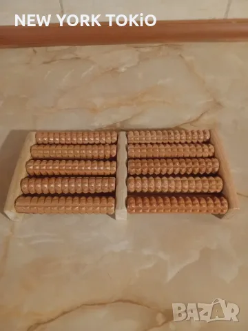 ДЪРВЕН  МАСАЖОР  ЗА  КРАКА 