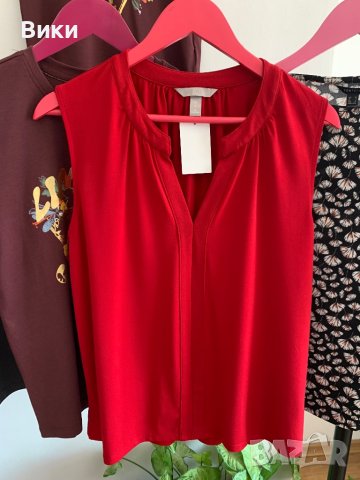 Нова блуза в размер L, снимка 2 - Тениски - 41285091