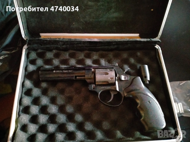 Газов револвер Ekol Viper 4,5, снимка 4 - Газово оръжие - 53646310