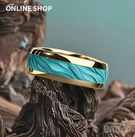 Елегантен Мъжки Пръстен за Сватба и Всеки Повод 18мм, снимка 5 - Пръстени - 53713232