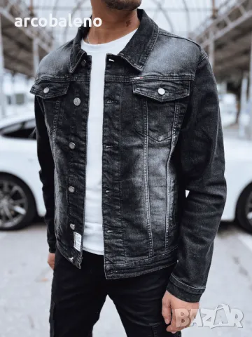 Мъжко дънково яке, 2цвята , снимка 2 - Якета - 47367115