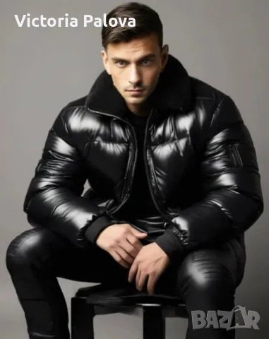 Ултрамодерно  пухено яке бомбър унисекс UNITED SPORTS, снимка 16 - Якета - 48739862