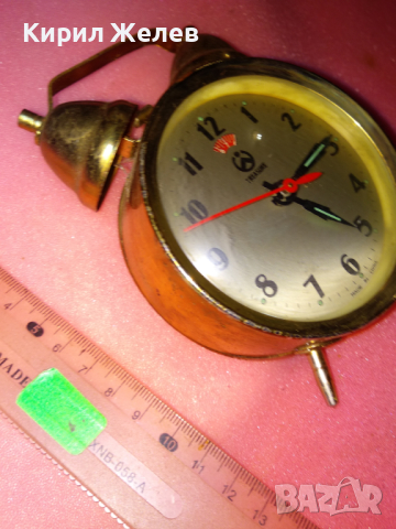 TREASURE MADE IN CHINA Стар РЯДЪК КОЛЕКЦИОНЕРСКИ РЕТРО МОДЕЛ МЕХАНИЧЕН КИТАЙСКИ БУДИЛНИК 28645, снимка 16 - Антикварни и старинни предмети - 44549547