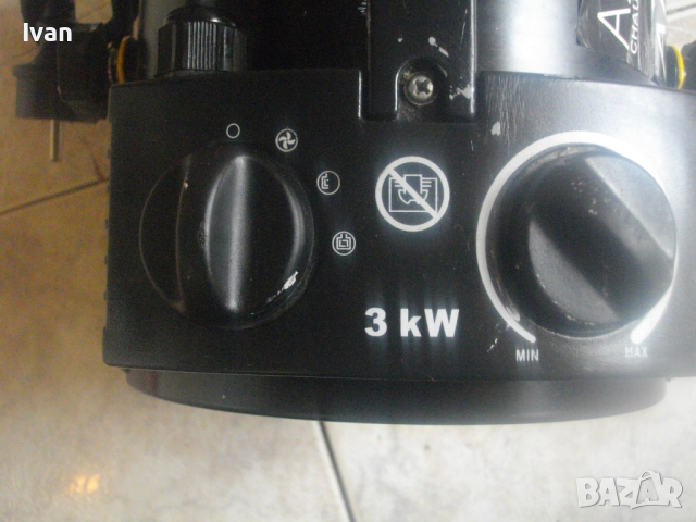 3KW 3000W Голям Строителен Отоплител-AXELAIR FRANCE-Почти Нов-ОТЛИЧЕН-За Изсушаване Мазилки-3,2кг, снимка 13 - Други инструменти - 44793573