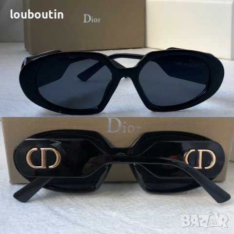 Dior 2023 дамски слънчеви 2 цвята черни кафяви, снимка 1 - Слънчеви и диоптрични очила - 40530506