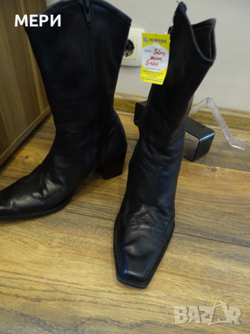 100% естесвена кожа боти GEOX, снимка 6 - Дамски боти - 36488889