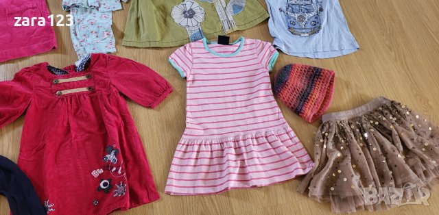 Лот (13 броя) дрехи за момиче 3-4г - okaidi, next, blue zoo, mini boden, vertbaudet, h&m, tu, снимка 2 - Други - 41815190