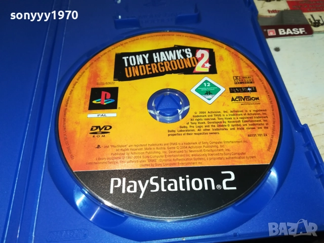 SONY PS2 GAME TONY HAWKS 2610251914, снимка 6 - Игри за PlayStation - 52188643