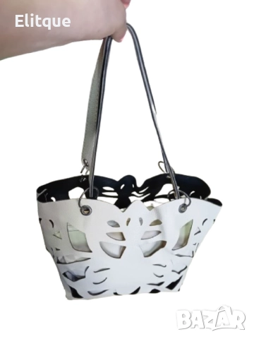 Осигурете си изящен стил с нашата хитова лазерно рязана дамска чанта. ТОП ЦЕНА!, снимка 6 - Чанти - 52888828