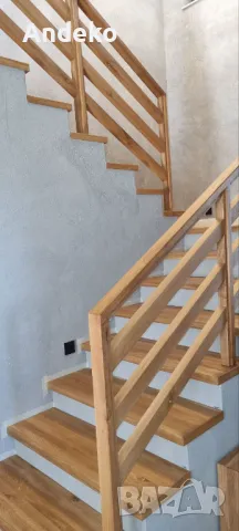 Стъпала и стълби от дърво - дъб, бук, бор