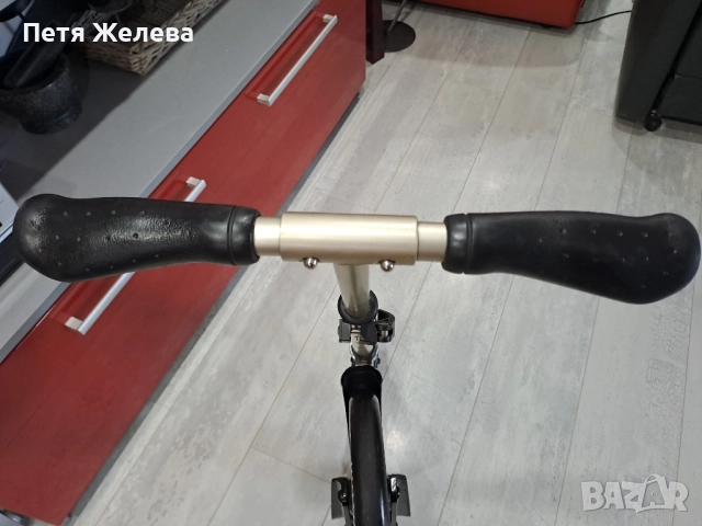 Сгъваема алуминиева тротинетка(скутер) с гуми 200мм , снимка 7 - Скутери и тротинетки - 51747281