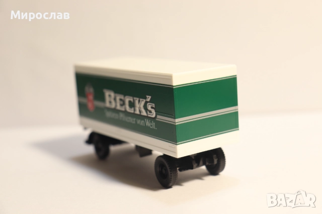 HERPA H0 1/87 РЕМАРКЕ КАМИОН ИГРАЧКА МОДЕЛ TIR, снимка 2 - Колекции - 52788132