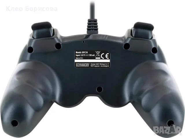 Универсален гейминг контролер Schwaiger GPC18, снимка 2 - Друга електроника - 49144035