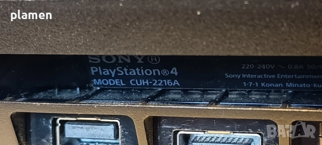 PS4 slim-500GB, снимка 4 - PlayStation конзоли - 52926406