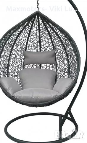 Люлеещ се стол Тип яйце, снимка 4 - Столове - 36015824