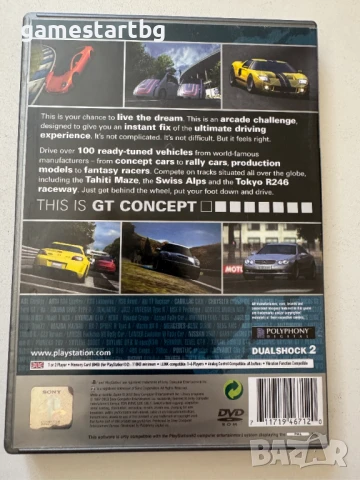 Gran Turismo Concept за PS2, снимка 2 - Игри за PlayStation - 50886221