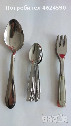 Прибори за хранене, снимка 4 - Прибори за хранене, готвене и сервиране - 52174671