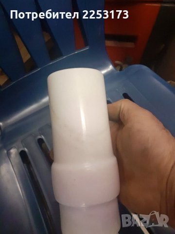 Бяло кремаво мраморна ваза, снимка 2 - Декорация за дома - 39402539