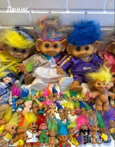 Колекция Ретро играчки ТРОЛОВЕ 1990-1992  61 броя, снимка 4 - Колекции - 53747950