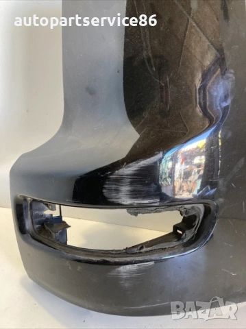 Заден десен ъгъл на броня черен за Peugeot 4007 2.2 HDI (2009) 6410A218XA, снимка 2 - Части - 53644106