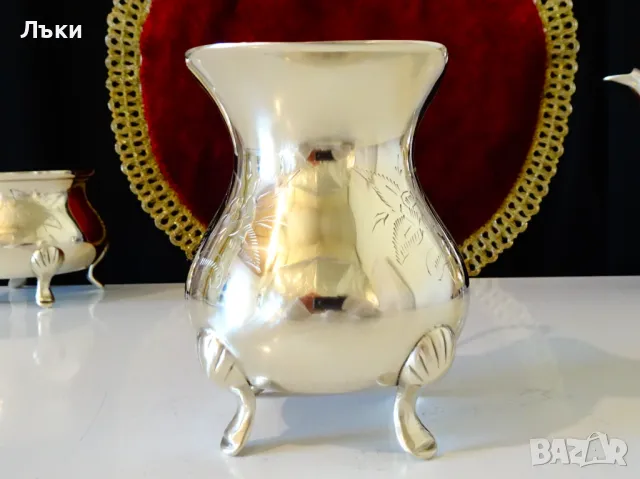 Бронзова кана за ракия,каничка,барок. , снимка 6 - Антикварни и старинни предмети - 47747647