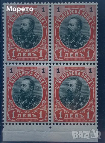 Бълг. марки-Редовни - Фердинанд(без кука)-1905г-Каре(чисто), снимка 3 - Филателия - 51969896