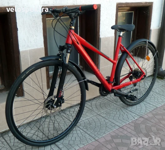 КУЛТИМА ! Трекинг-Фитнес велосипед ! 27 скорости ! Алуминиев!, снимка 2 - Велосипеди - 50556168