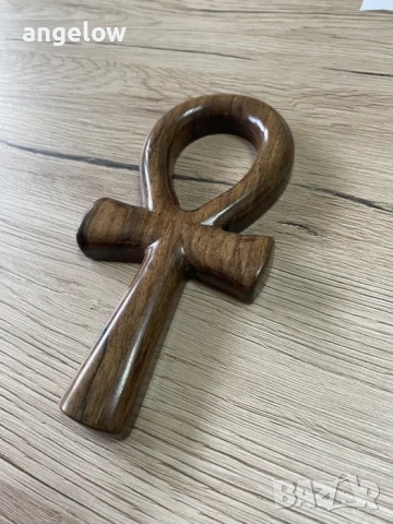 Египетски кръст Анкх, снимка 3 - Колиета, медальони, синджири - 52505591