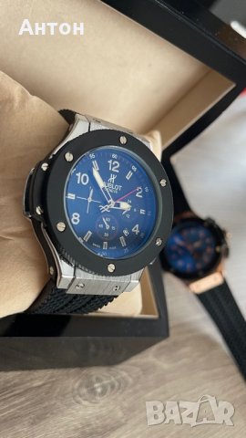 HUBLOT Модел: Big Bang Gold стилен мъжки часовник, снимка 13 - Мъжки - 34808157