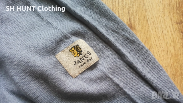 JANUS 100% Merino Wool Thermo размер L / XL термо блуза 100% Мерино термо блуза - 1430, снимка 6 - Блузи - 52417490