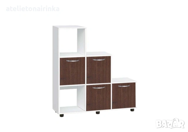 Етажерка Кубо 6 с четири вратички, снимка 10 - Етажерки - 53873104