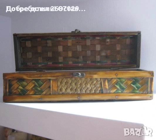 Стара голяма метална кутия, кутия за бутилка, кутия с плъзгащ капак, дървена ГДР, снимка 13 - Декорация за дома - 33070161