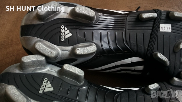 ADIDAS PREDATOR размер EUR 45 1/3 / UK 10 1/2 бутонки естествена кожа 41-12-S, снимка 14 - Футбол - 52227552