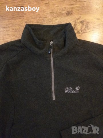 jack wolfskin Hart Mountain Half Zip - страхотен дамски полар, снимка 3 - Блузи с дълъг ръкав и пуловери - 39259618