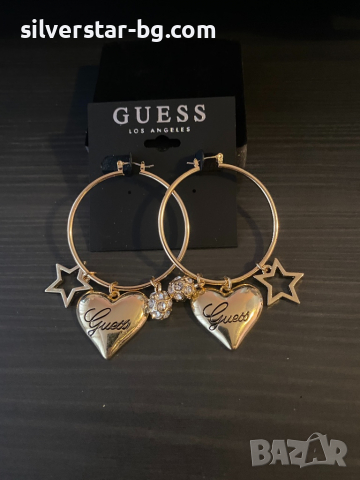 Обеци Guess H016, снимка 1 - Обеци - 36200529