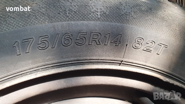 Зимни гуми с джанти R14 - 4бр., снимка 7 - Гуми и джанти - 52142932