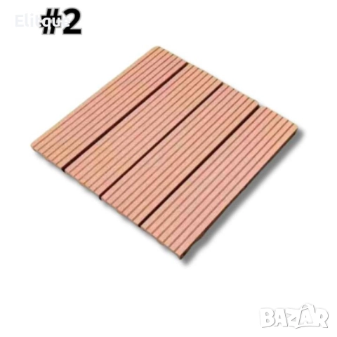 Уникално красив сглобен декинг под - 1бр, снимка 10 - Други стоки за дома - 52832132