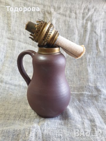 Старинна газена лампа, снимка 5 - Антикварни и старинни предмети - 42482340