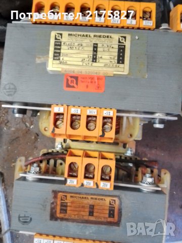 Трансформатори от Deckel, снимка 2 - Резервни части за машини - 41474149
