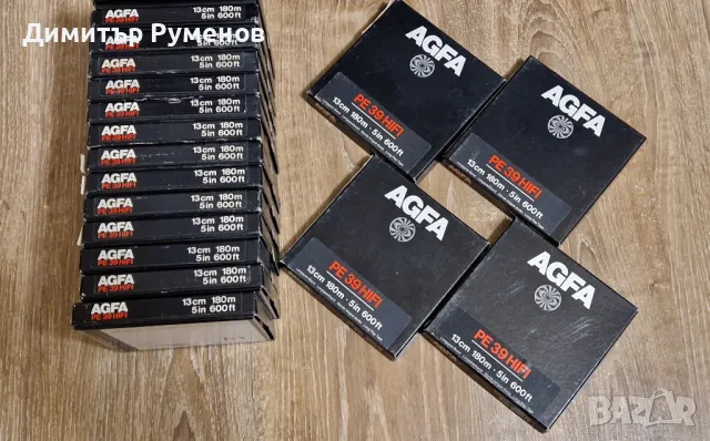 Ролки за магнетофон AGFA, снимка 2 - Декове - 48459154