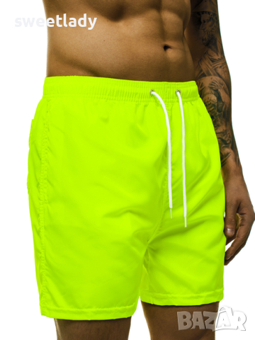 Мъжки
неонови шорти за плуване и спорт, снимка 3 - Къси панталони - 44715397