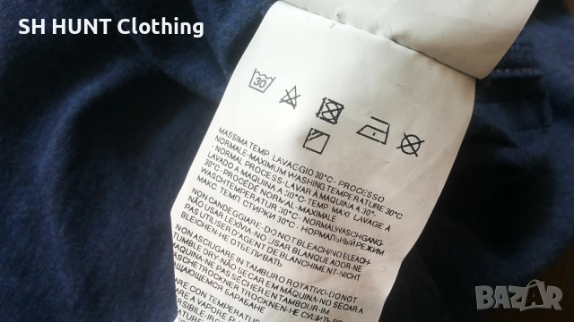 ARMANI JEANS Slim T-Shirt Original Размер M мъжка оригинална тениска 24-67, снимка 15 - Тениски - 53296359