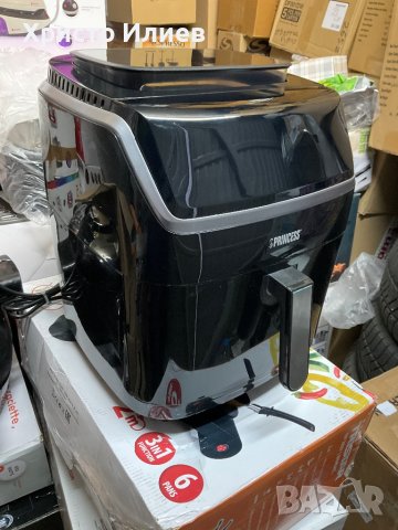 Air fryer ЕЪР ФРАЙЪР 2 в 1 фритюрник с горещ въздух без мазнина уред за готвене на пара 1700 W 6,5L, снимка 7 - Фритюрници - 40857104