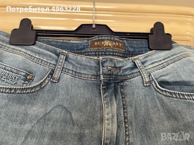 Дамски дънки BURBERRY – оригинални, снимка 2 - Дънки - 56294525
