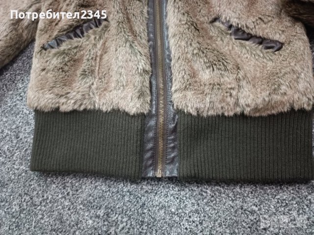 ПРОМО! BERSHKA пухено яке, снимка 5 - Якета - 41526776