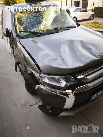 Mitsubishi Outlander 2.2 DI-D 4N14 автоматик 2016 г. след ПТП – пали и работи, снимка 8 - Автомобили и джипове - 56102638